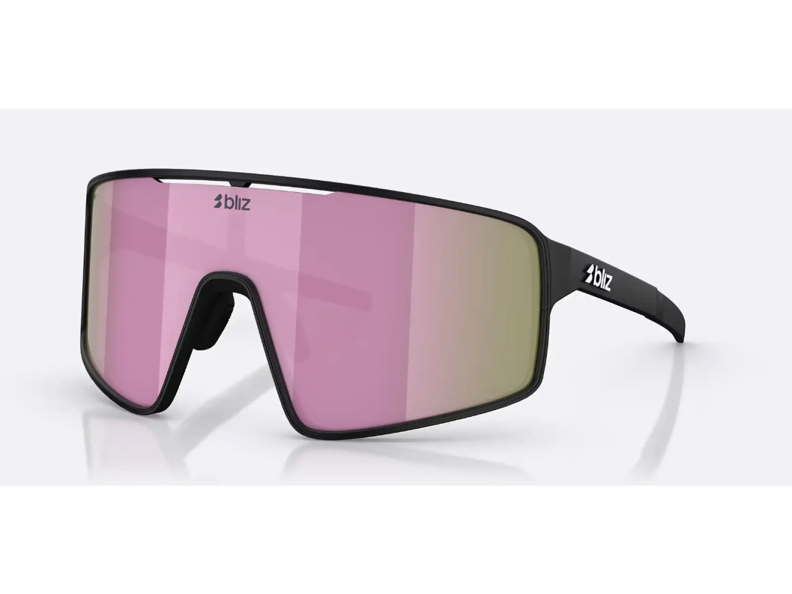 Bliz P001 Sonnenbrille Matte Black/Brown Pink Multi