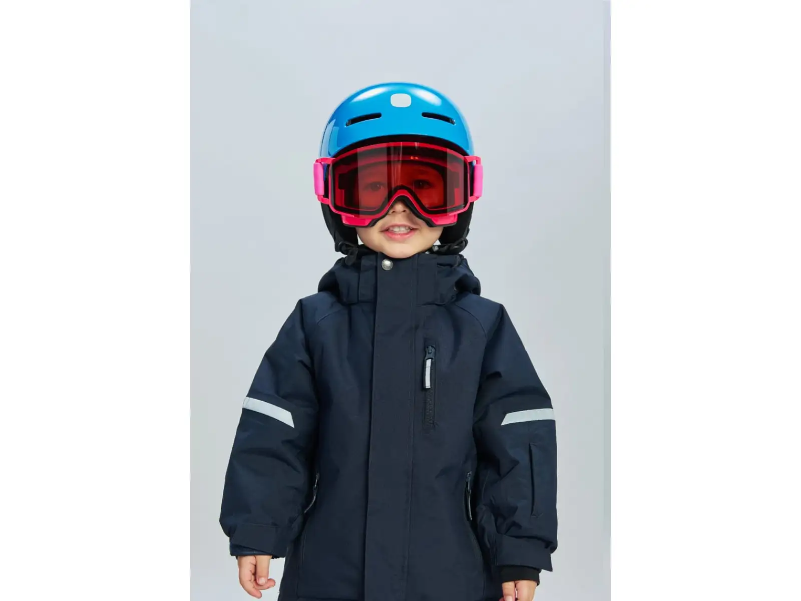POC POCito Nexal Kinder Skibrille Fluorescent Pink/Partly Sunny Light Orange