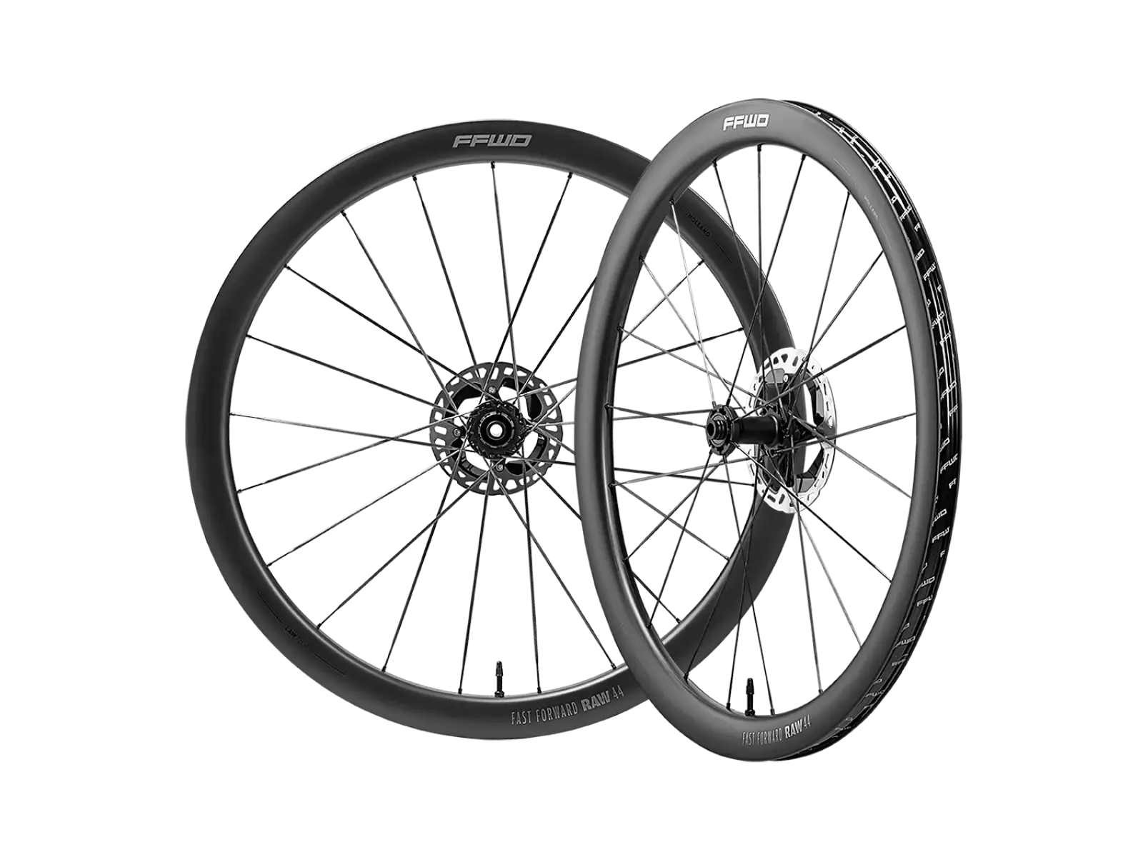 FFWD RAW CS 44 Straßenräder Matt Schwarz