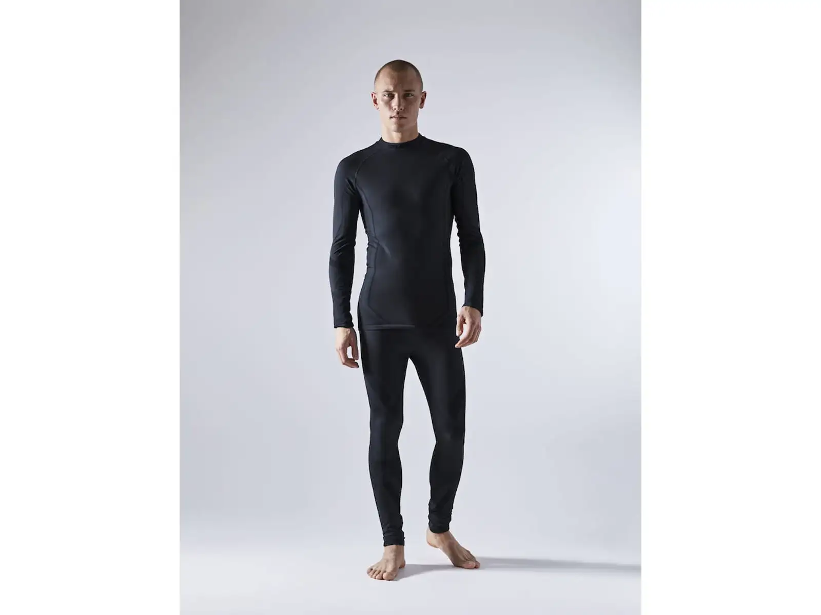 Craft Core Dry Fuskenit Herren Funktionsset schwarz