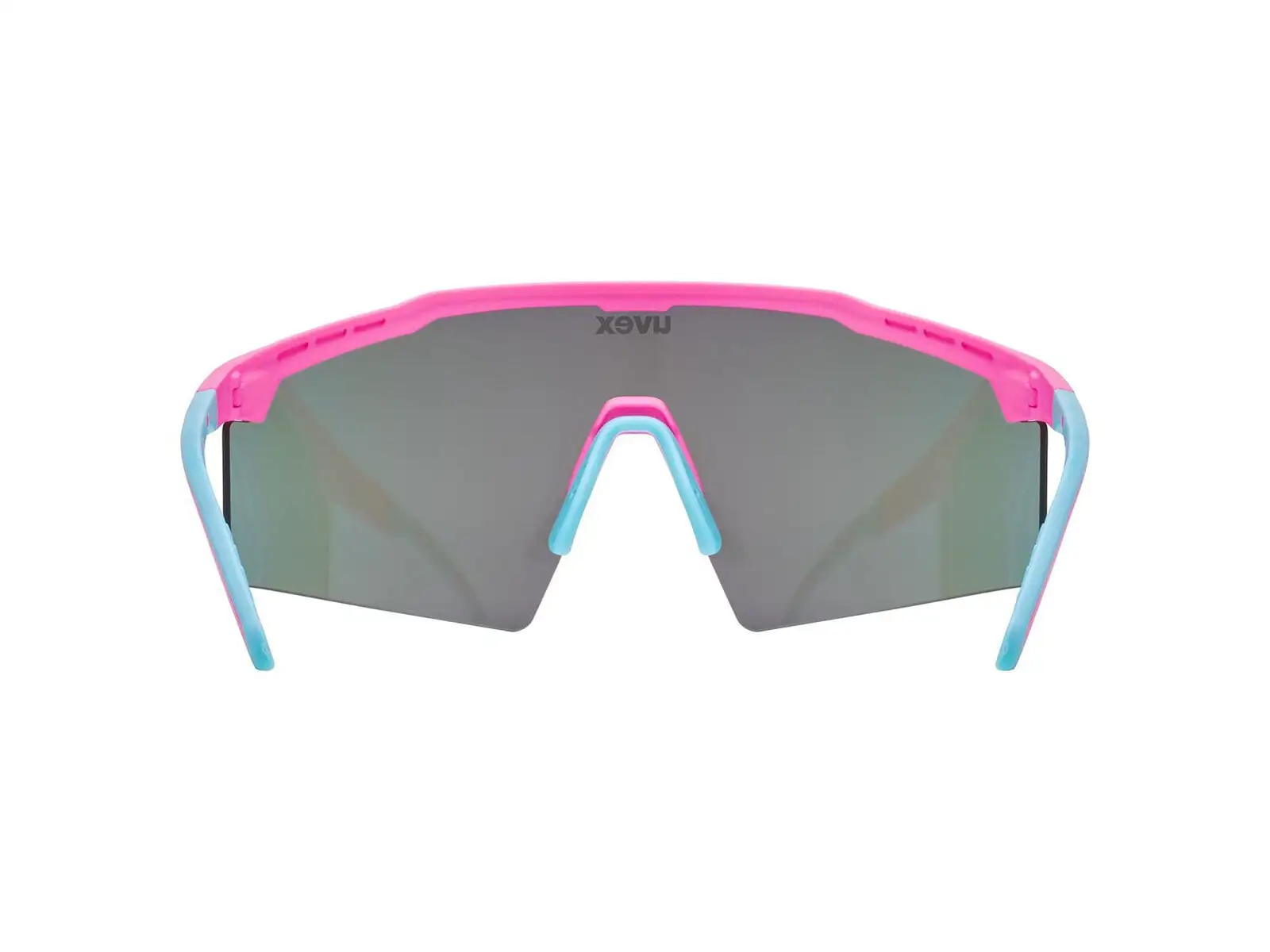 Uvex Flowline Sonnenbrille Pink Matt/Mirror Blue