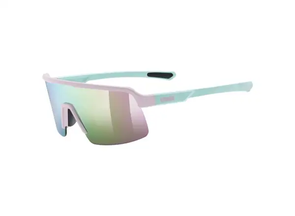 Uvex Dyrt JR. Kinderbrille Pink/Green Matt/Mirror Pink