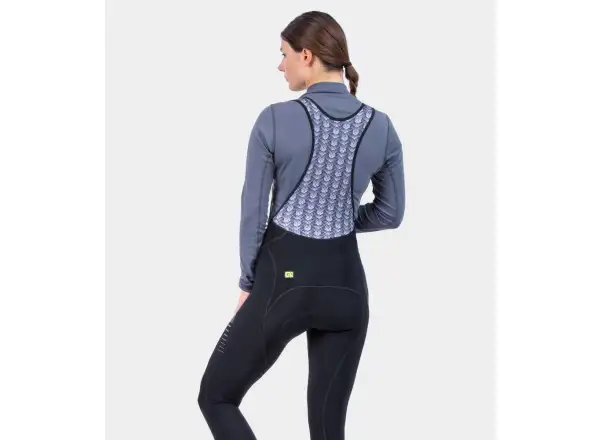 Damen Winter Radhose Alé Solid Essential Schwarz