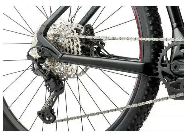 Apache Hupahu 2 Bosch 1000 Wh elektrisches Mountainbike schwarz