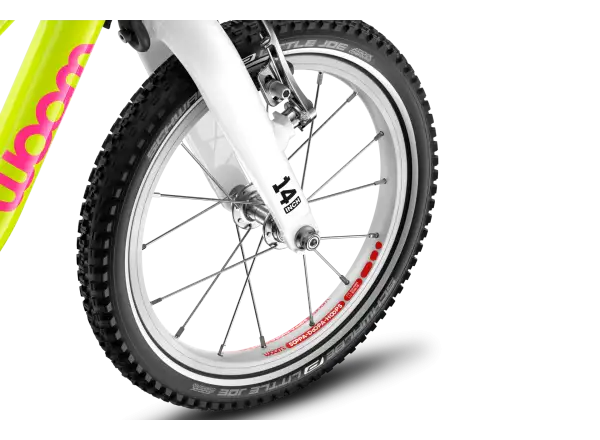 Woom GO 2 Kinderfahrrad neon lime