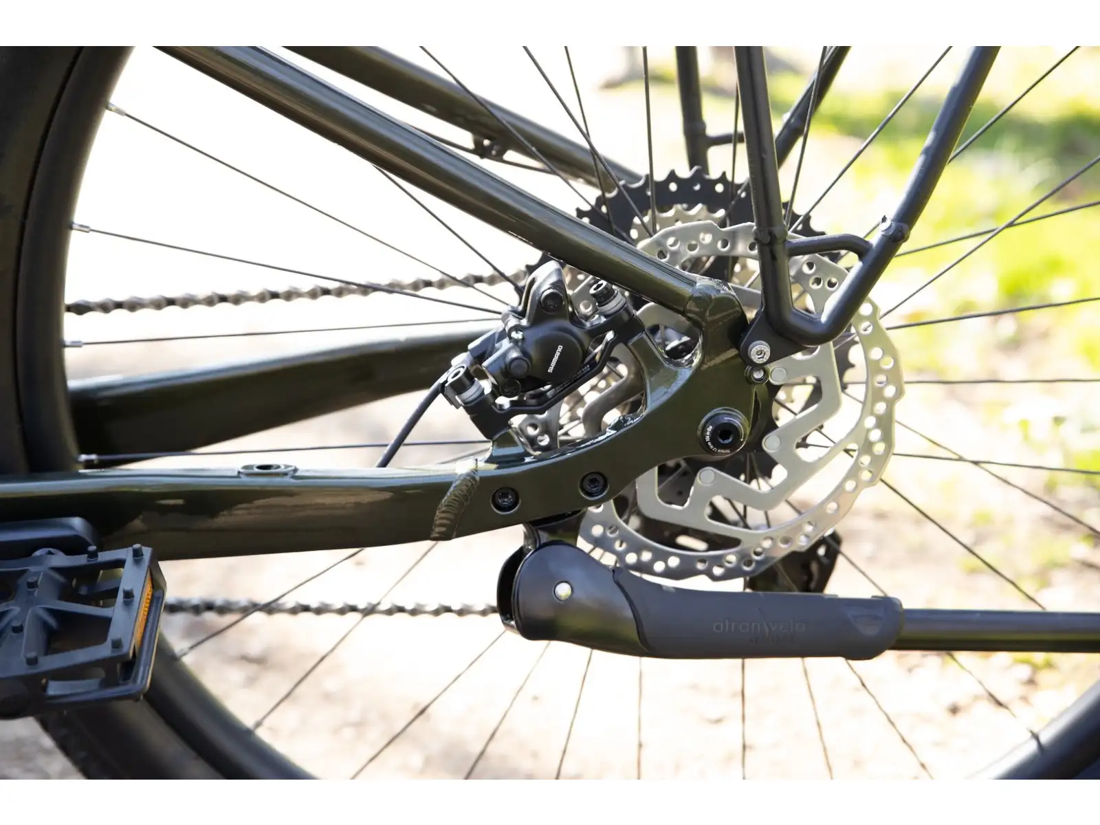 Rock Machine eBlizz B70T Elektro-Mountainbike – Gloss Dark Forest