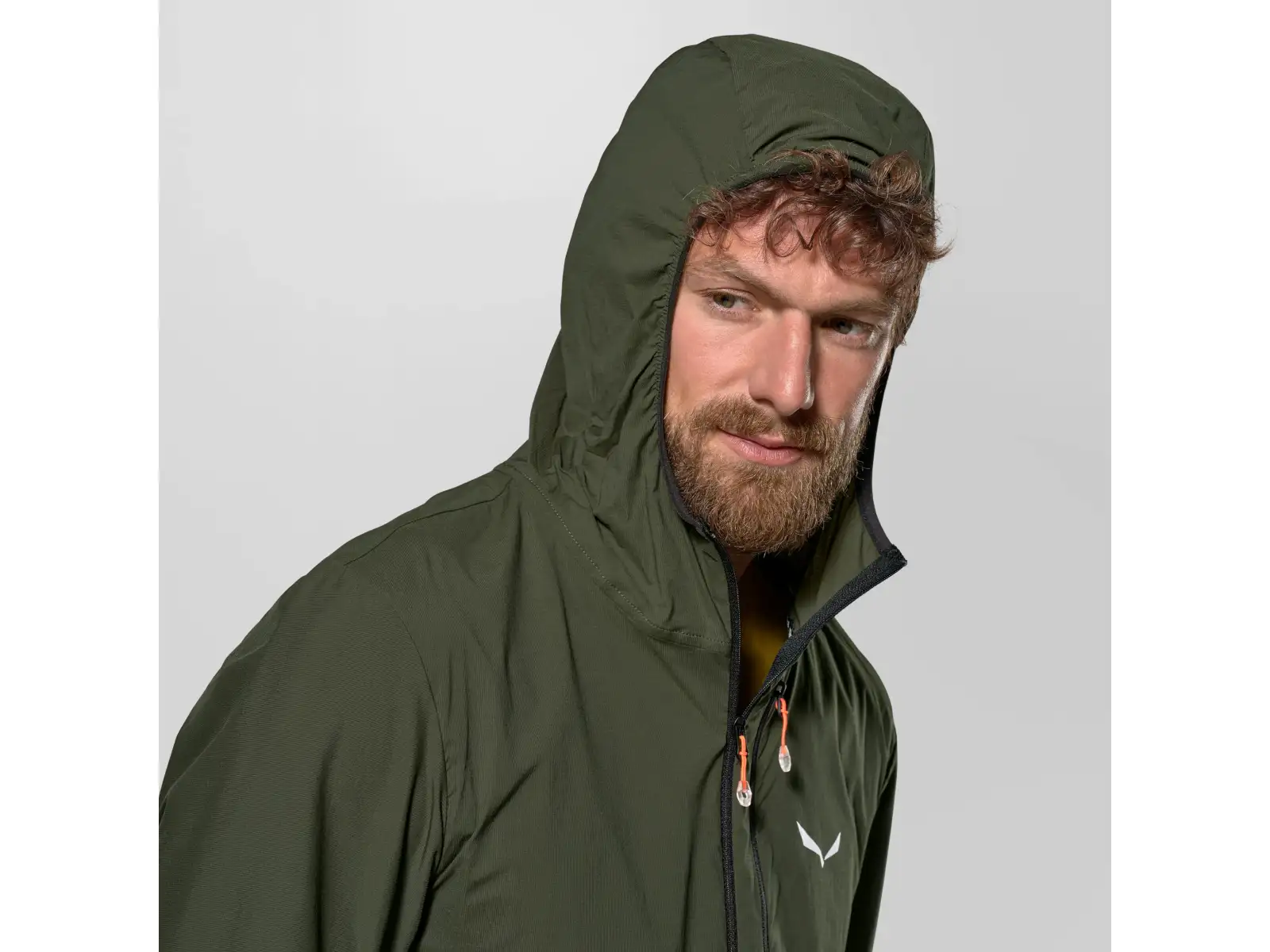 Salewa Pedroc Wind Light Herren-Sweatshirt Dark Olive