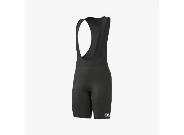 Alé Bimbo/Kid Kid Kinder Fahrrad Shorts mit Latz und Polsterung Black/White