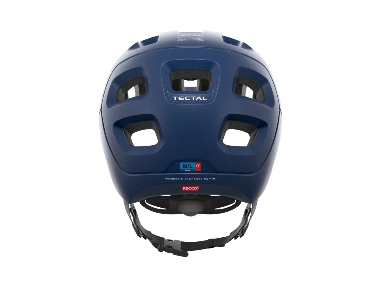 POC Tectal Helm Lead Blue Matt