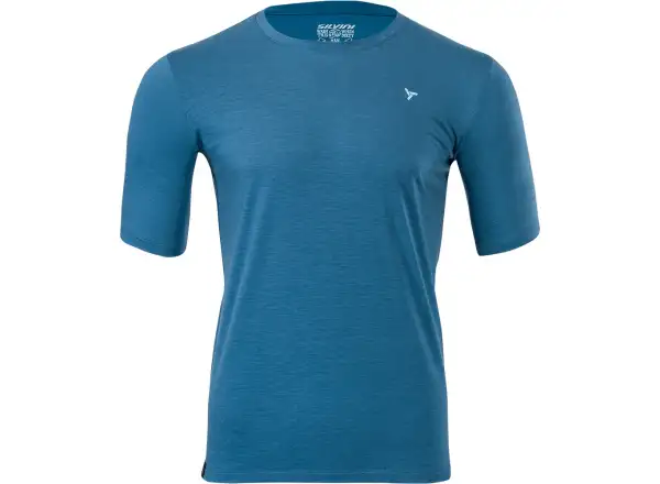 Silvini Berici Herrentrikot kurzarm blau