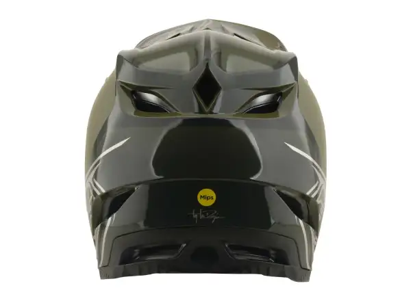 Troy Lee Designs D4 Polyacryte Mips Helm Shadow Beetle