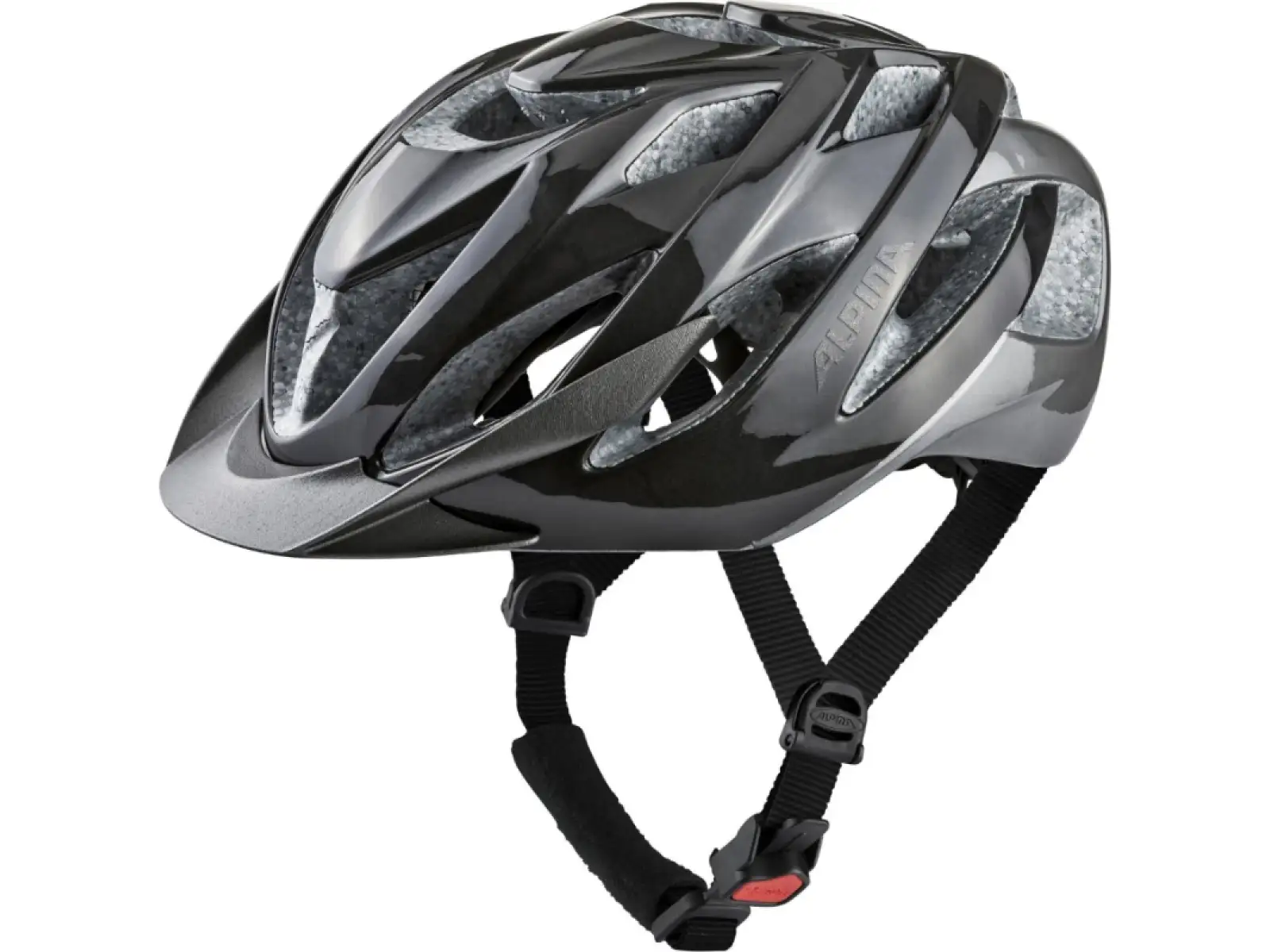 Alpina Lavarda MTB Helm Dark Silver