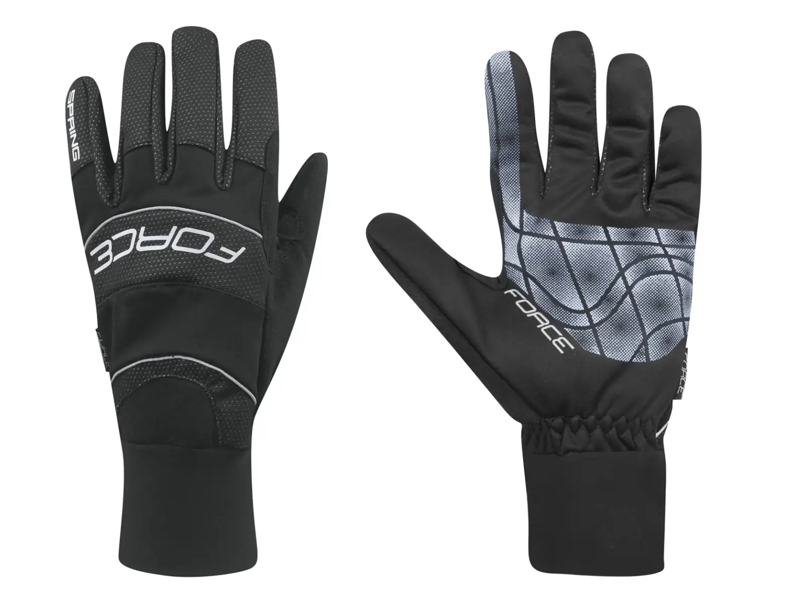 Force Windster Frühling Handschuhe schwarz