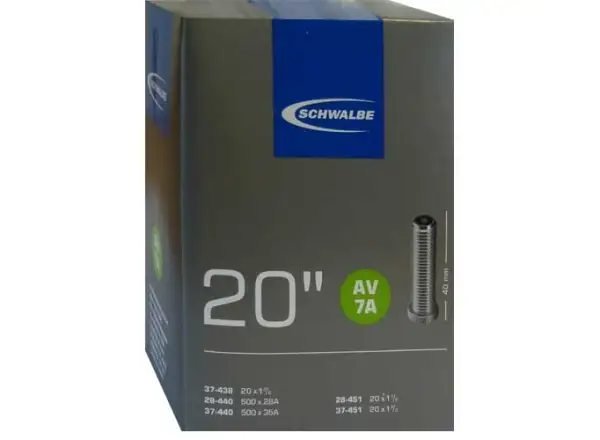 Schwalbe Schlauch MTB 20x1 1/8 - 1 3/8" (Nr.7)