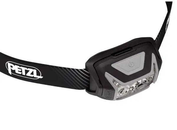 Petzl Actik Core Stirnlampe Grau.