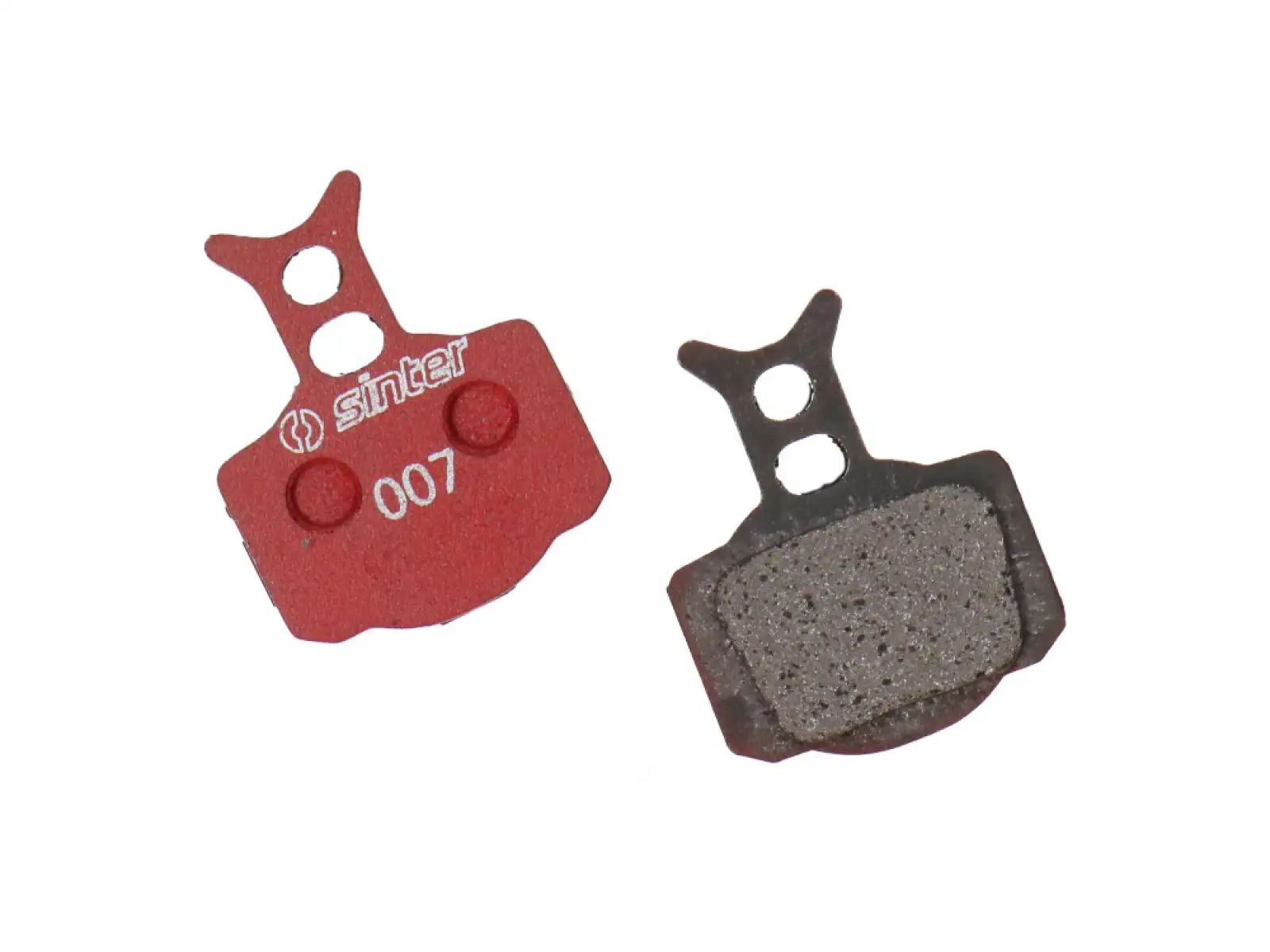 Sinter-Formel-Bremsbeläge aus Polymer in Rot