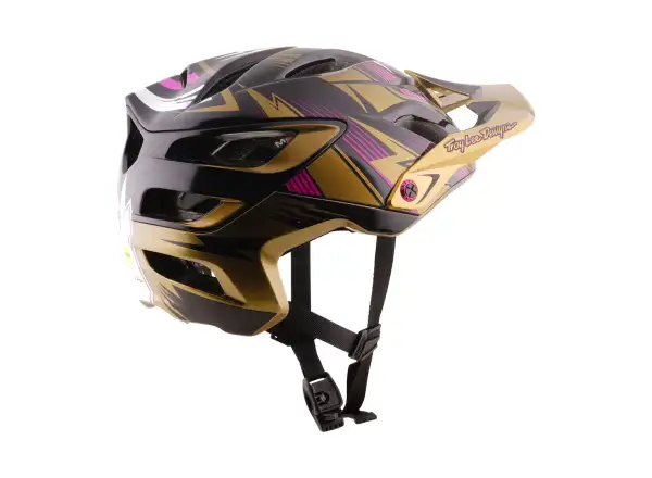 Troy Lee Designs A3 MIPS Cyclops Helm Gold/Black