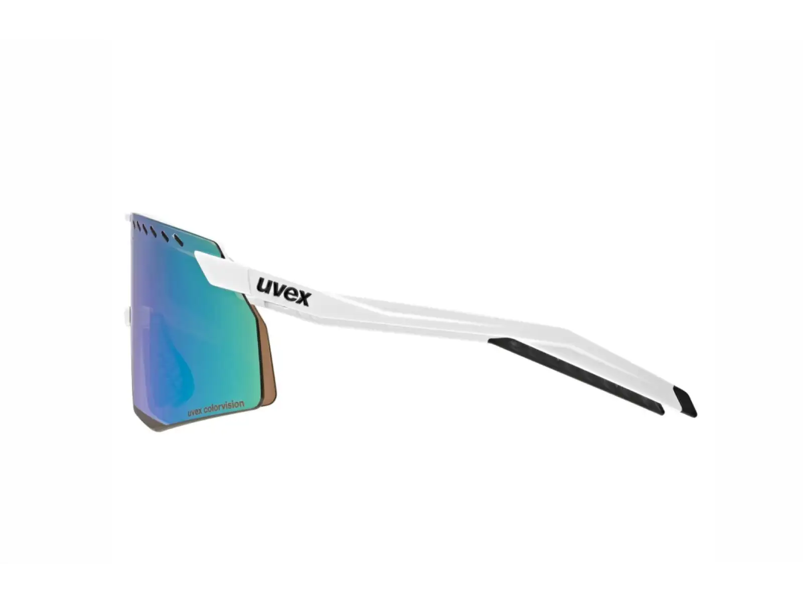 Uvex Pace Stage ColorVision Brille White Matt/Mirror Green