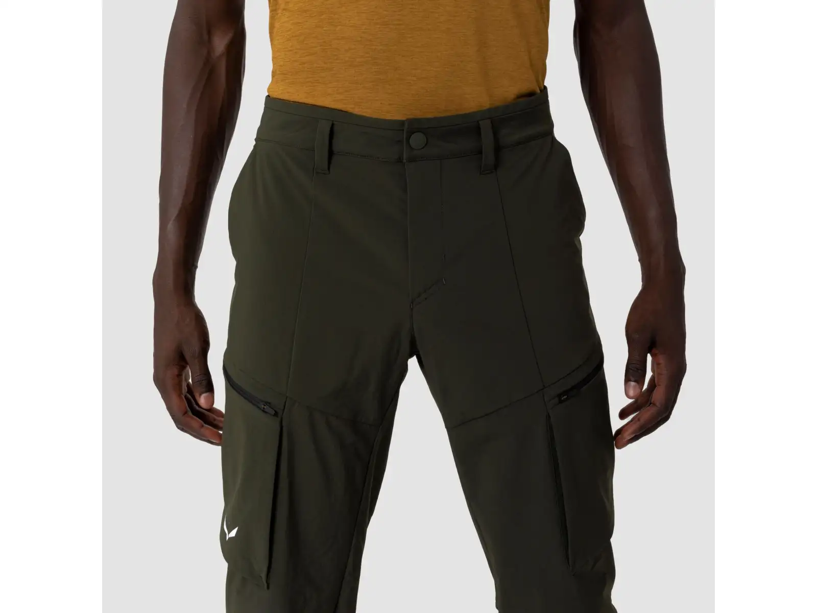 Salewa Puez Durastretch Cargo Herrenhose Black Out
