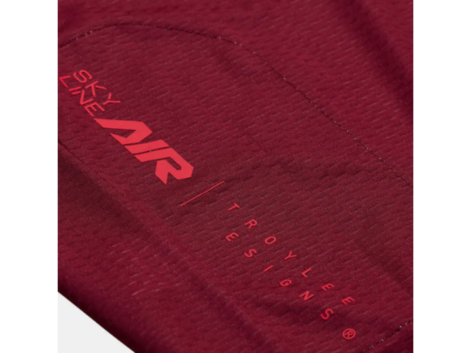 Troy Lee Designs Skyline Air Mono Herren Trikot Kurzarm Oxblood