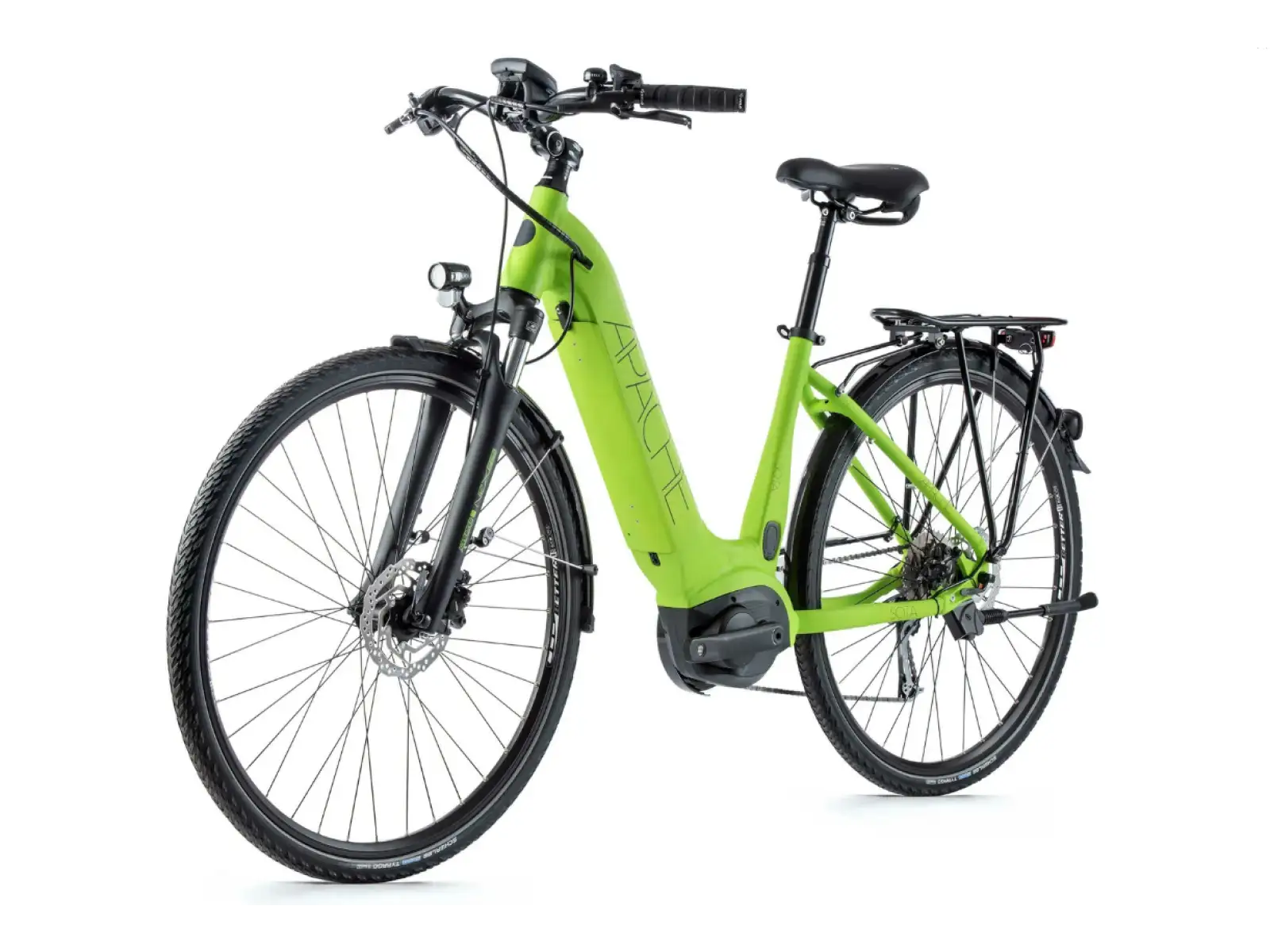 Apache Sota E-Reiserad mit Tiefem Einstieg (Bosch Active Plus 500 Wh) Acid Green