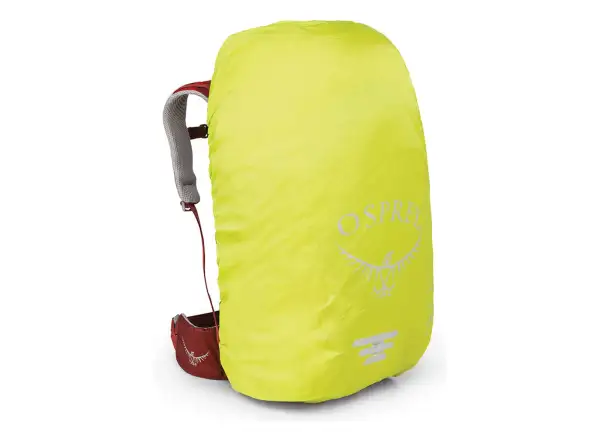 Osprey Hi Vis Regenponcho Limonengrün.