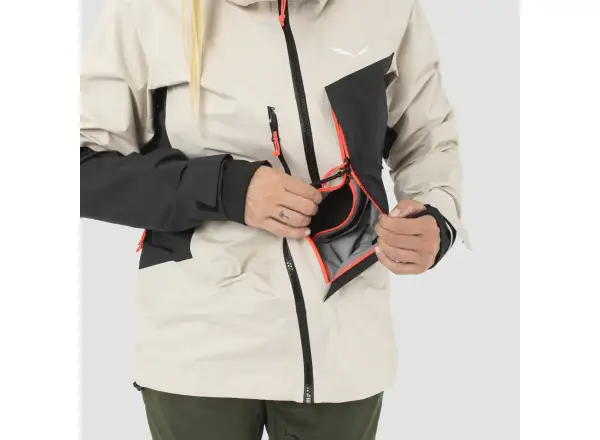 Salewa Sella 3L Powertex Damenjacke Haferflocken/0910
