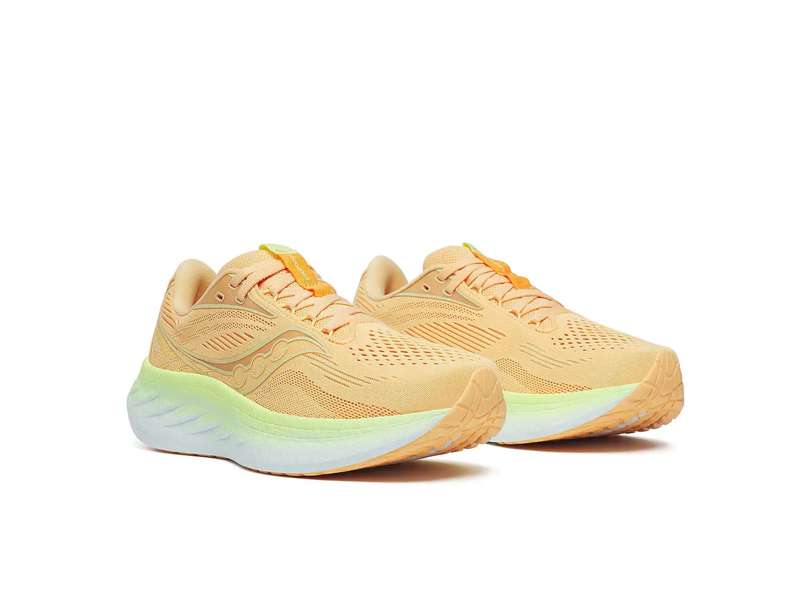 Saucony Ride Damen-Laufschuhe Peach/Sunny