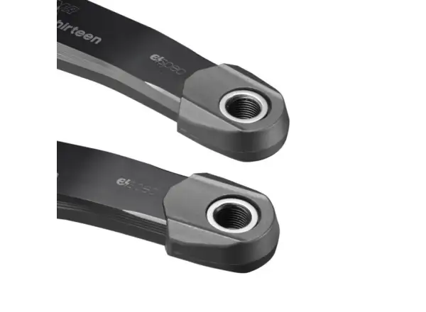 E-13 Abdeckungen für Kurbeln Helix Race/Core/E-Spec Plus EP8 schwarz