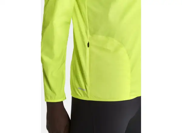 Craft Pro Hypervent Wind Herren-Laufshirt Langarm gelb