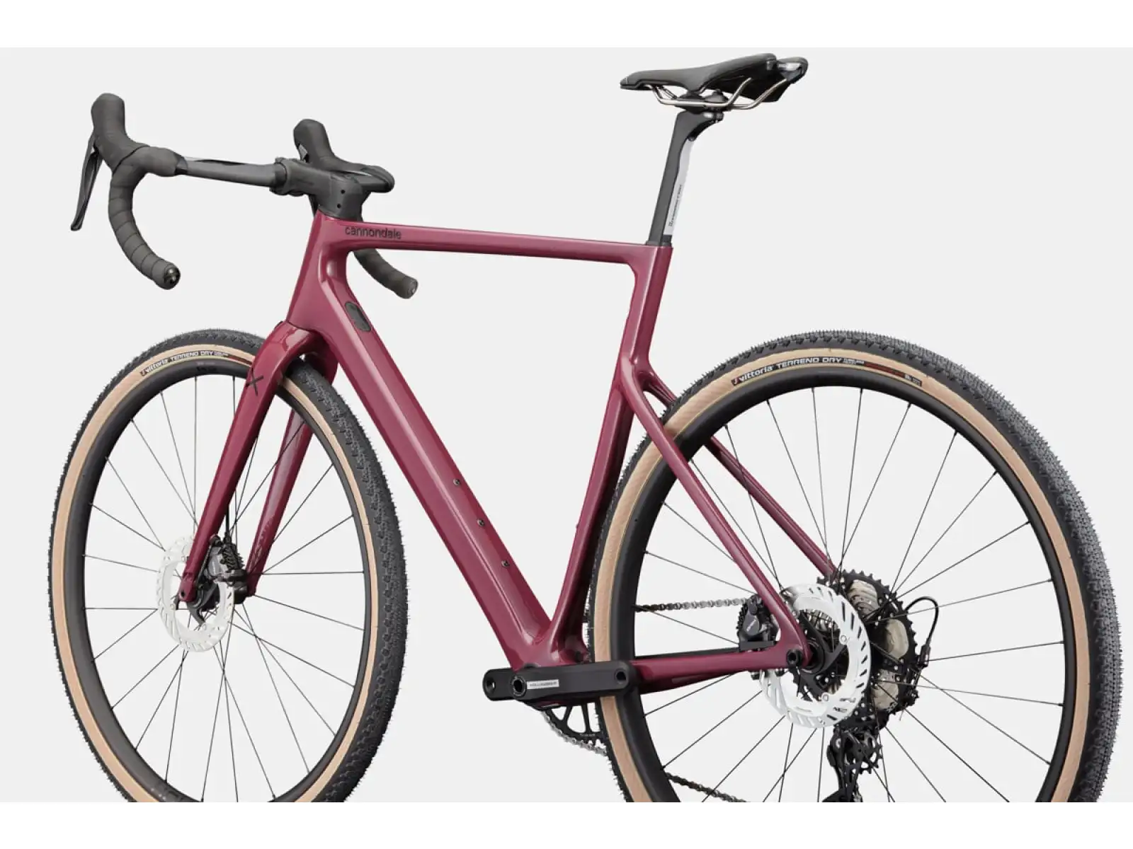 Cannondale SuperSix EVO SE 1 Gravel Bike in Black Cherry