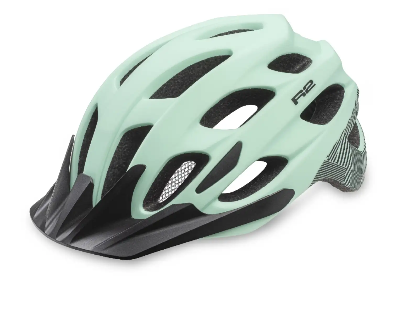 R2 Cliff Fahrradhelm Mint/schwarz