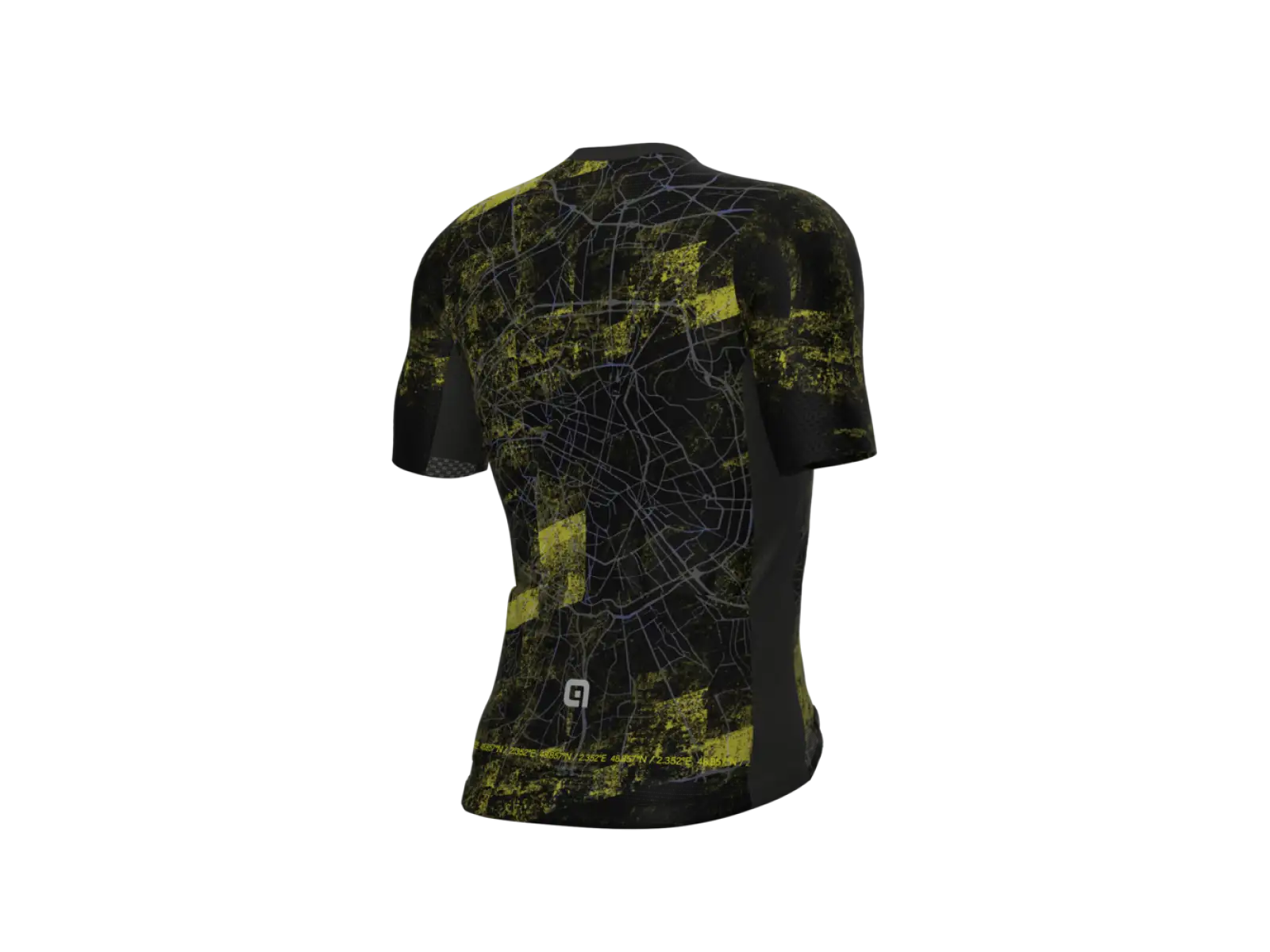 Radfahrertrikot Alé PR-E Town Herren kurzarm Giallo Fluo