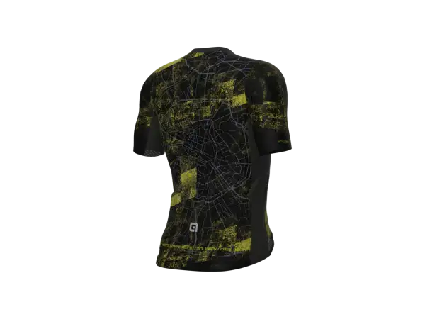 Radfahrertrikot Alé PR-E Town Herren kurzarm Giallo Fluo