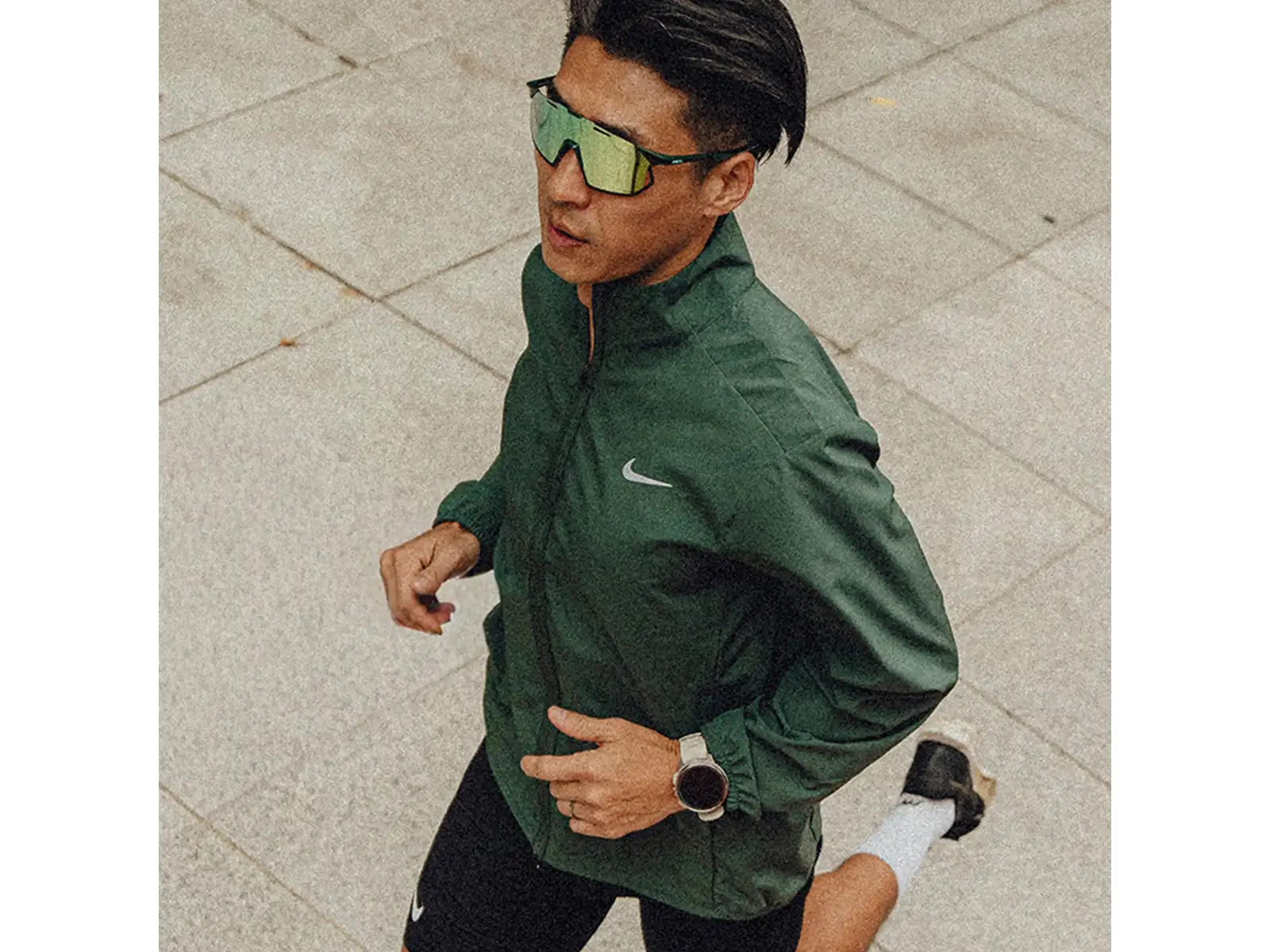 100% Hypercraft SQ Sportbrille Matte Juniper/HiPER Mint Mirror Lens