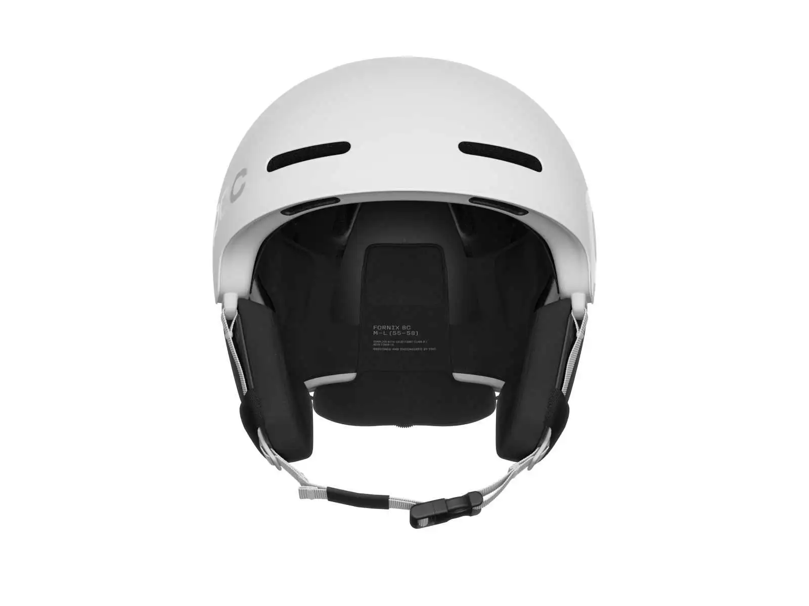 POC Fornix BC Skihelm Hydrogen White Matt