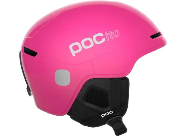 POC POCito Obex MIPS Kinder Skihelm Fluorescent Pink