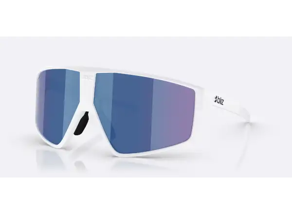 Bliz P002 Sonnenbrille Matte White/Smoke Blue Multi