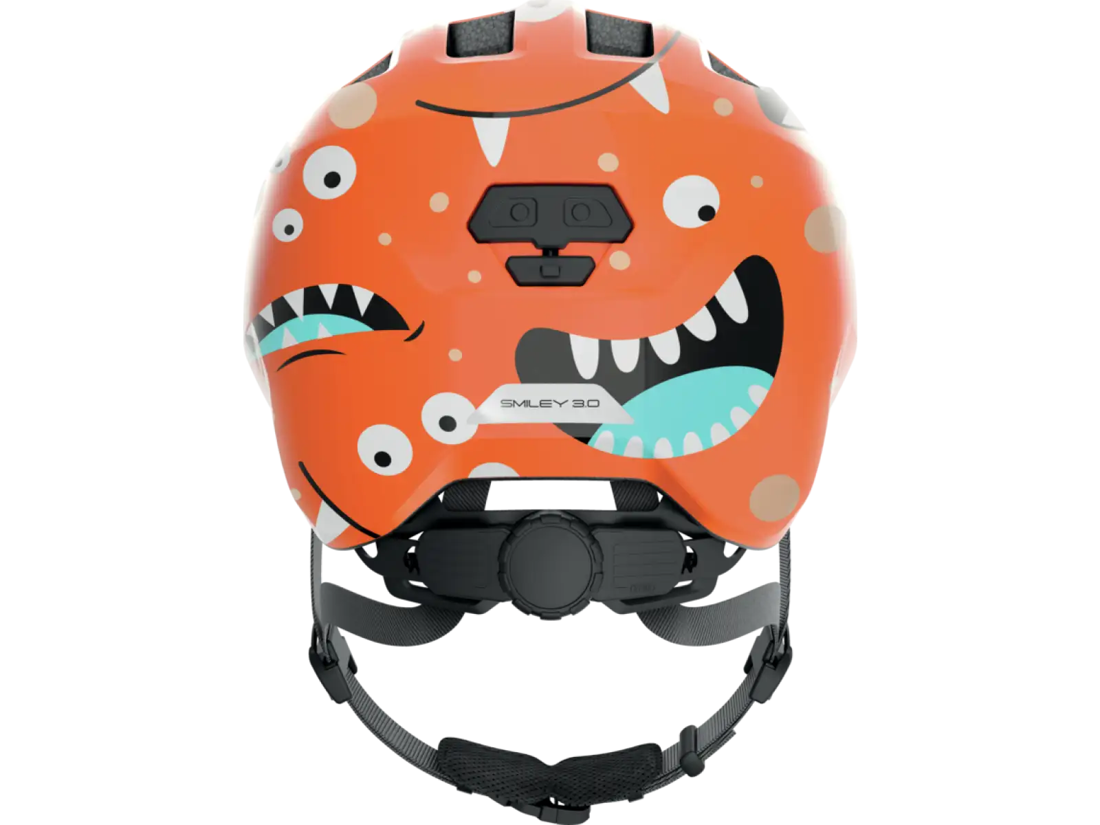 Abus Smiley 3.0 Kinderhelm Orange Monster