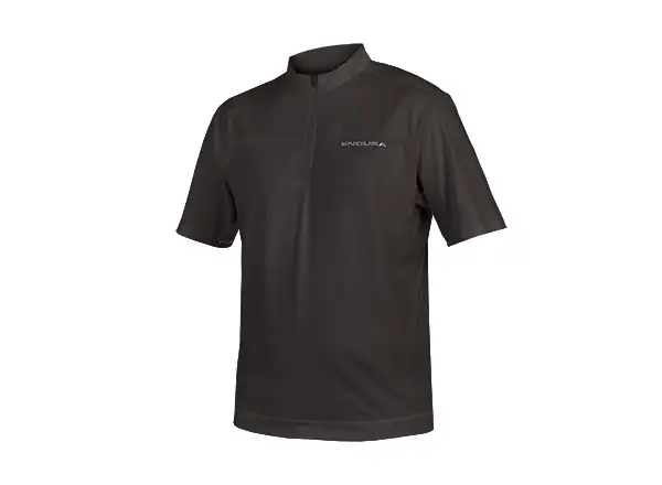 Endura Hummvee II Herren-Trikot Kurzarm Schwarz