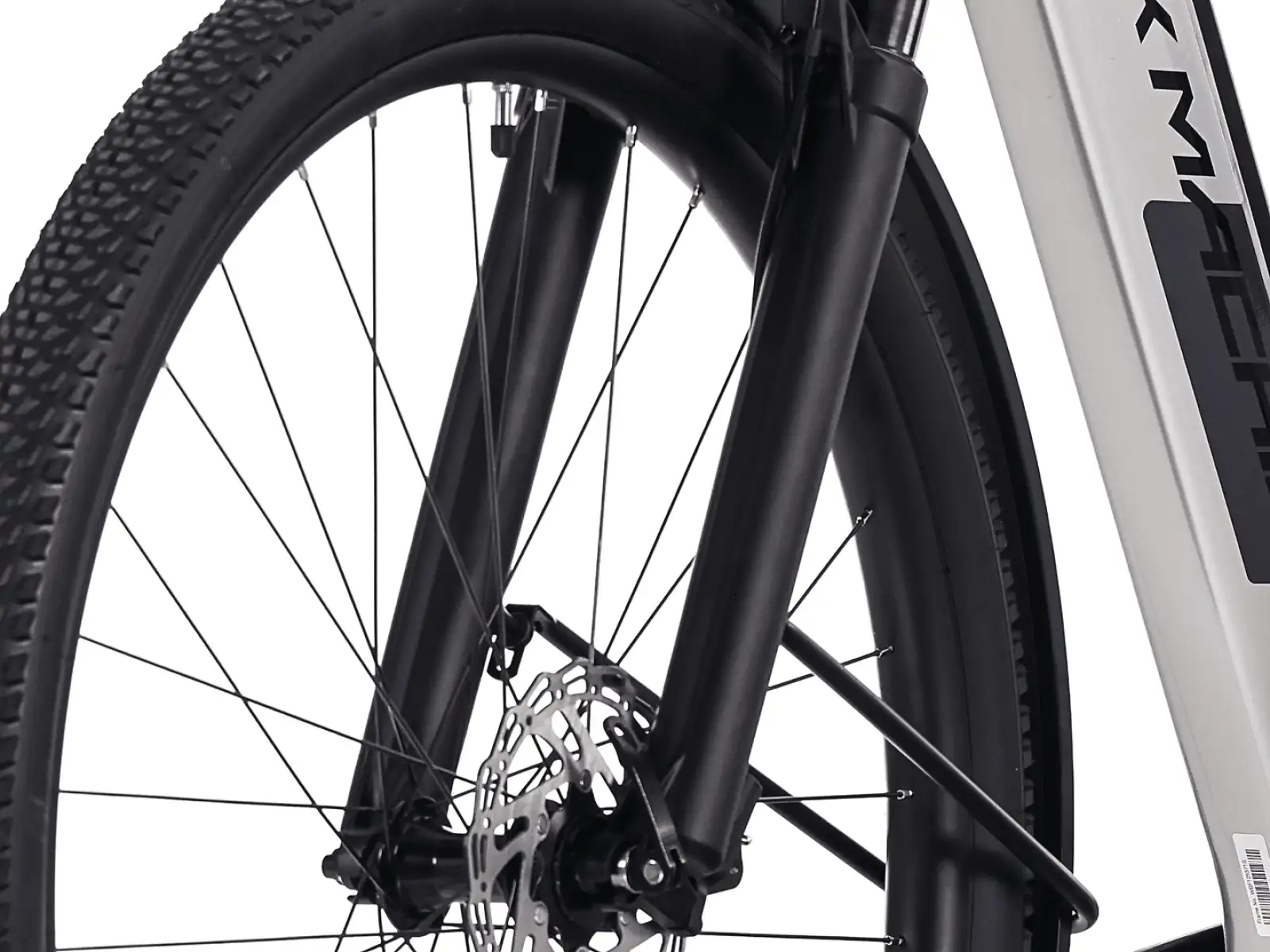 Rock Machine eSTORM 70 TOUR E-Mountainbike Gloss Silver/Black/Grey