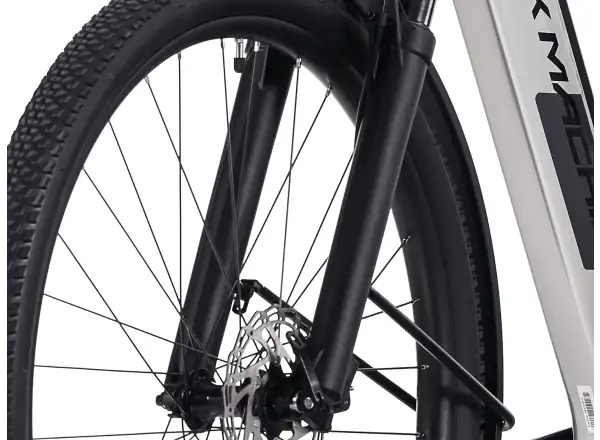 Rock Machine eSTORM 70 TOUR E-Mountainbike Gloss Silver/Black/Grey