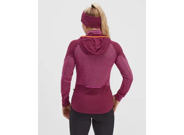 Silvini Artica Damen Hoodie Pflaume/Rosa