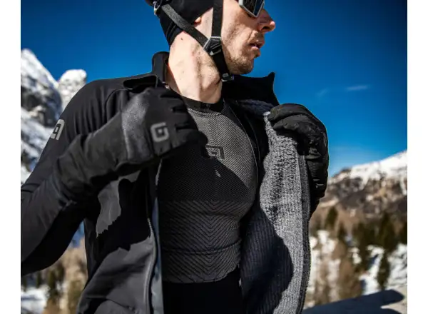Alé Riparo R-EV1 Herrenjacke Schwarz
