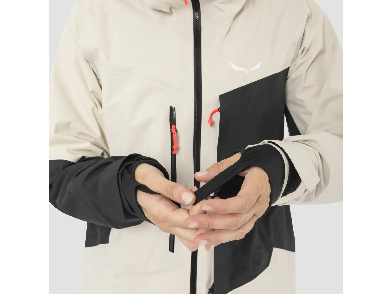 Salewa Sella 3L Powertex Damenjacke Haferflocken/0910
