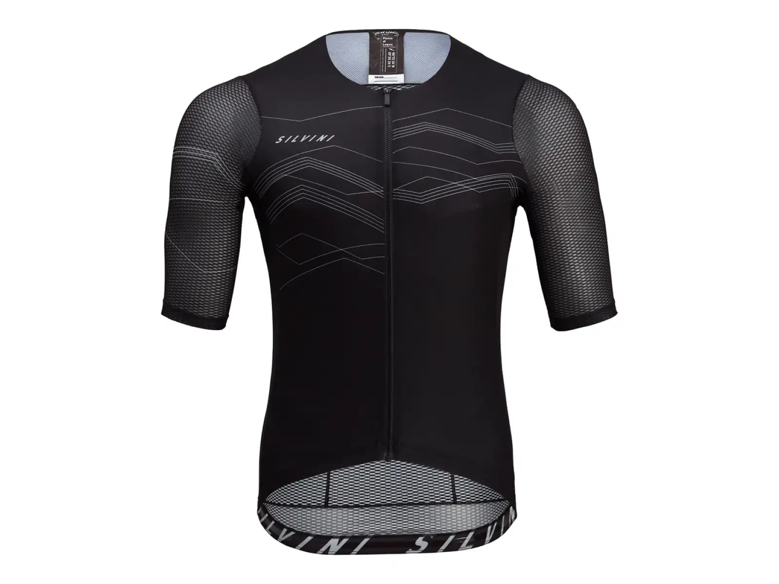 Silvini Legno Herren Kurzarm black/cloud