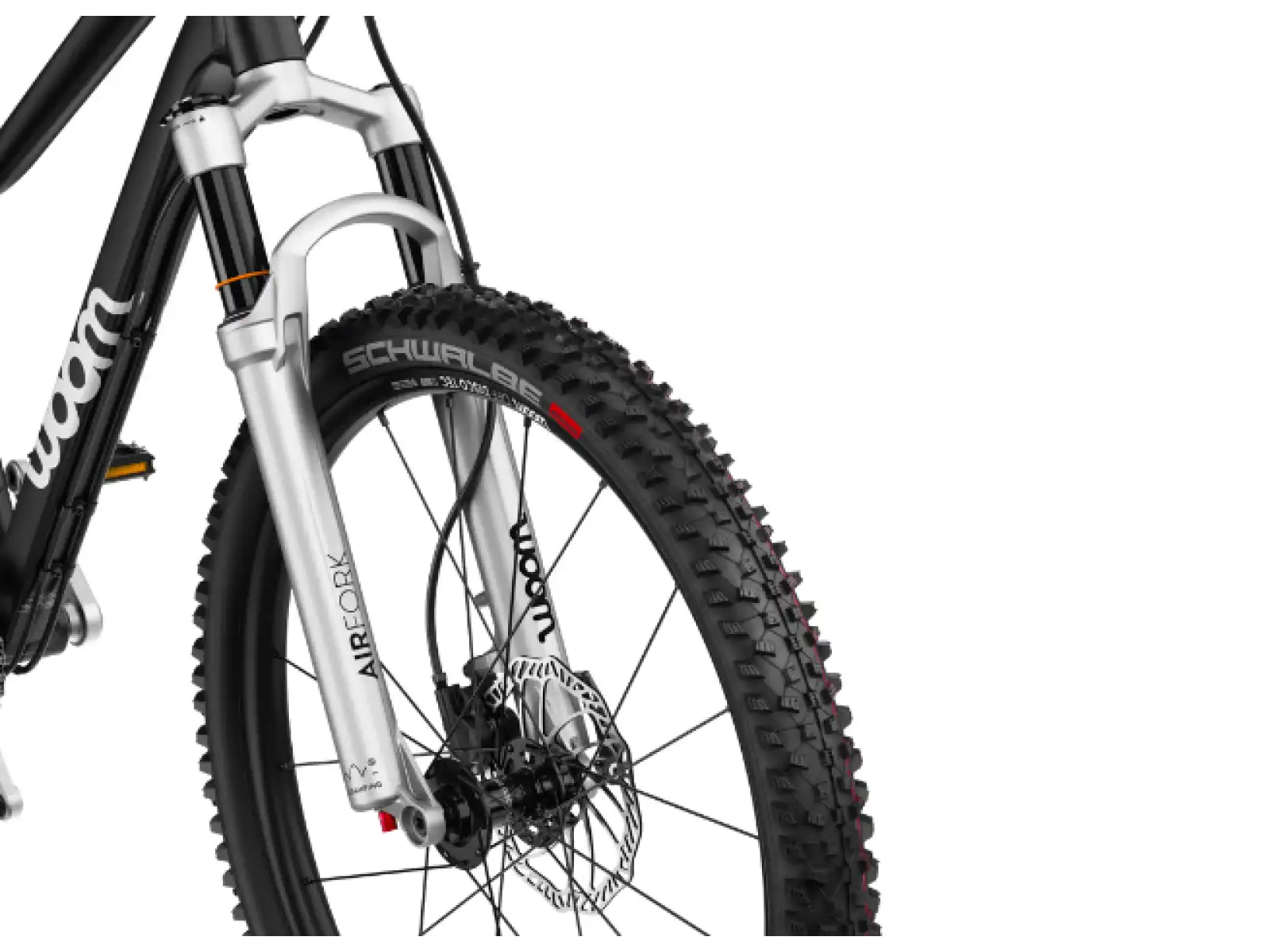 Woom 5 OFF Air Black 24 Kinderfahrrad