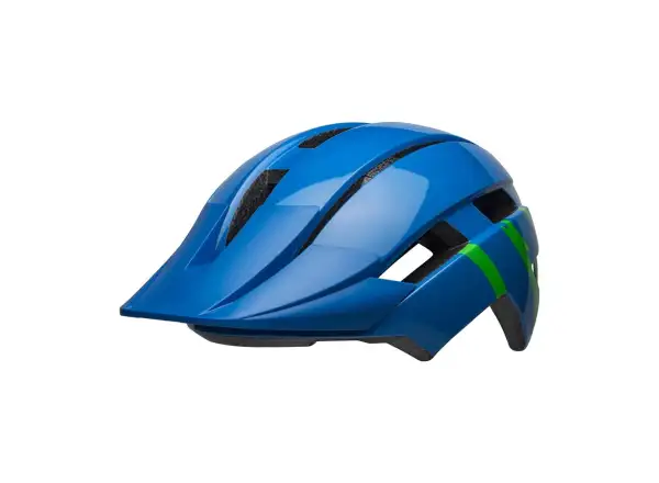 Bell Sidetrack II Kinderhelm Youth Blue/Green Größe 50-57 cm