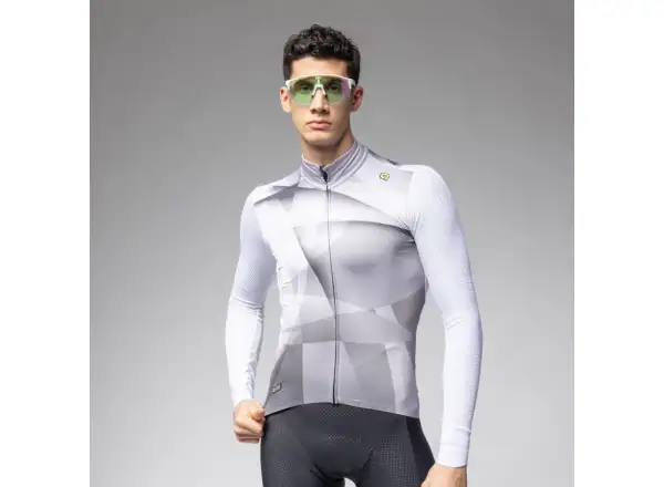 Alé R-EV1 Quick Herren Langarmtrikot weiß