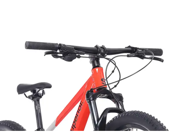 Superior Team 27.3 Kinder-Mountainbike – Gloss Grey/Red